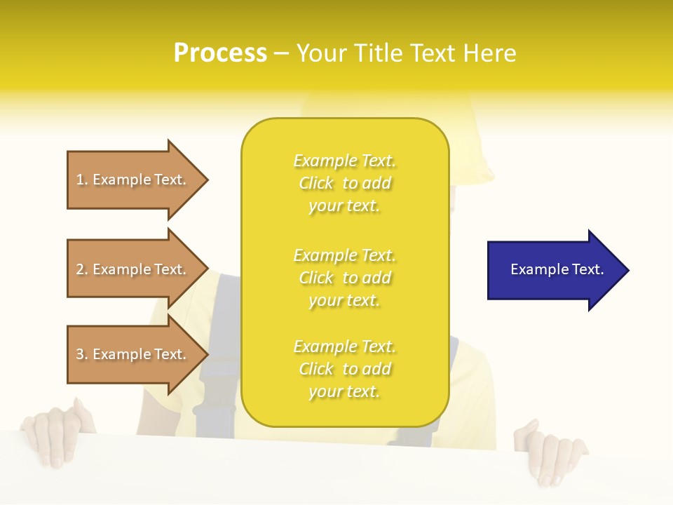 Builder Background Empty PowerPoint Template