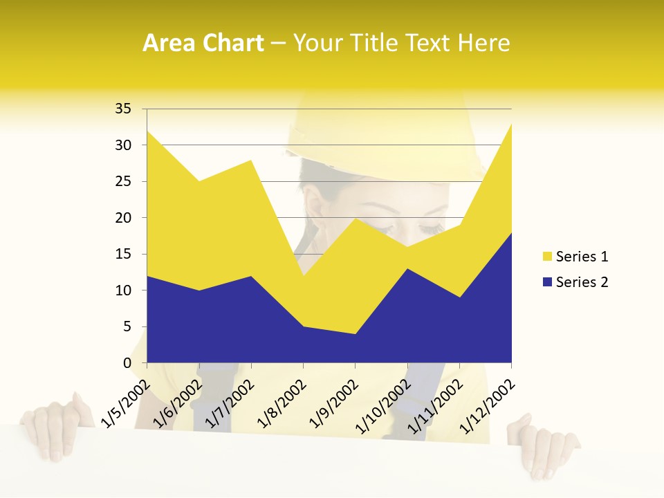 Builder Background Empty PowerPoint Template