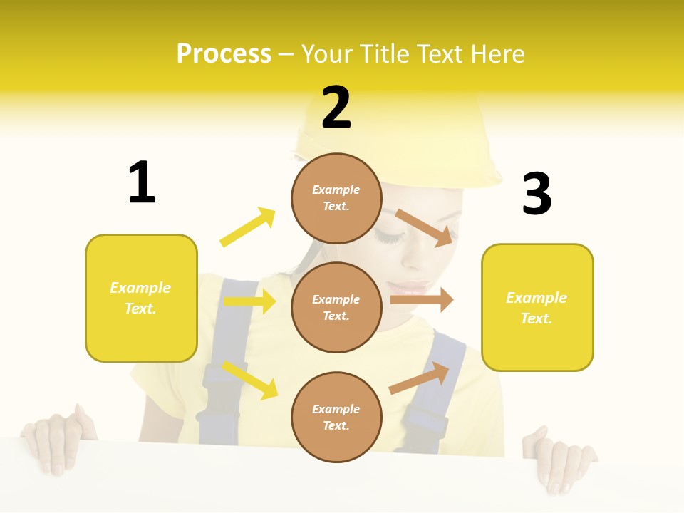 Builder Background Empty PowerPoint Template