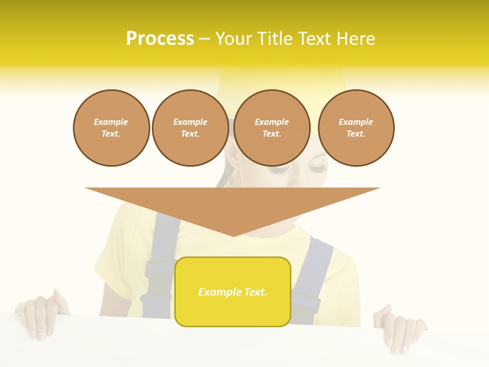 Builder Background Empty PowerPoint Template