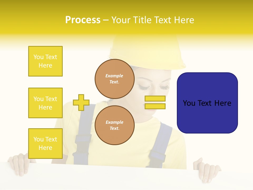 Builder Background Empty PowerPoint Template