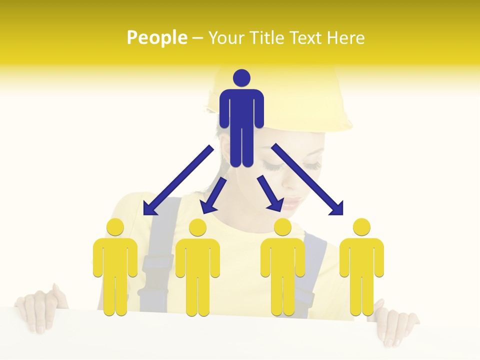 Builder Background Empty PowerPoint Template