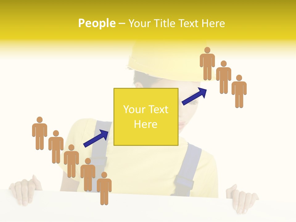 Builder Background Empty PowerPoint Template