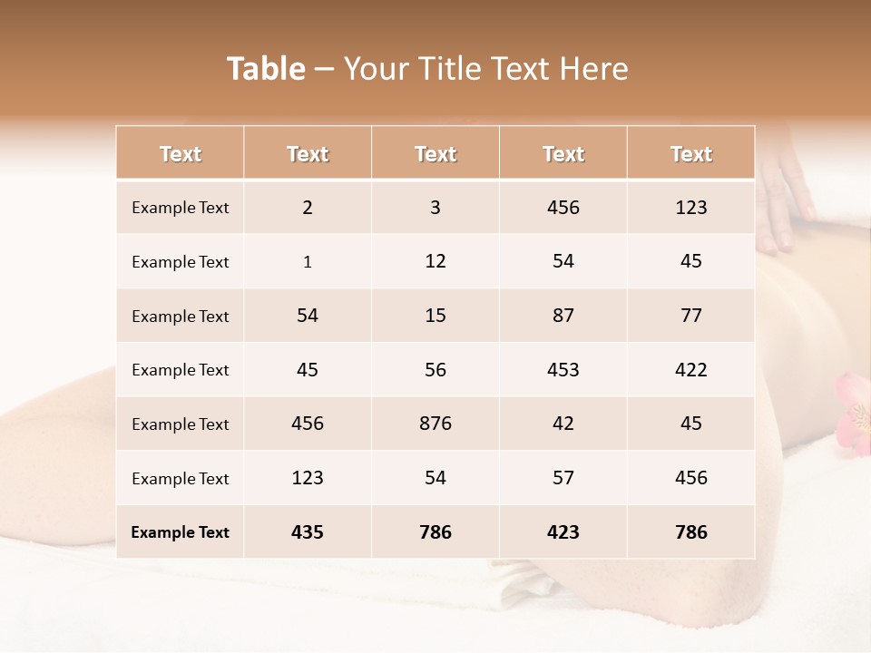 Therapist Stone Health PowerPoint Template