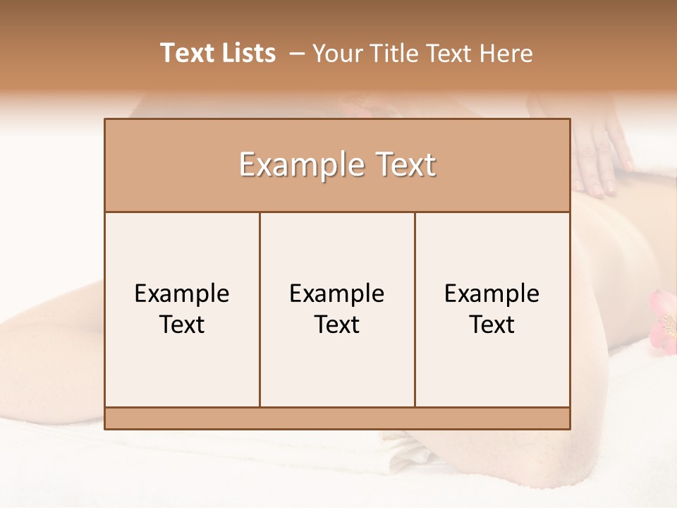 Therapist Stone Health PowerPoint Template