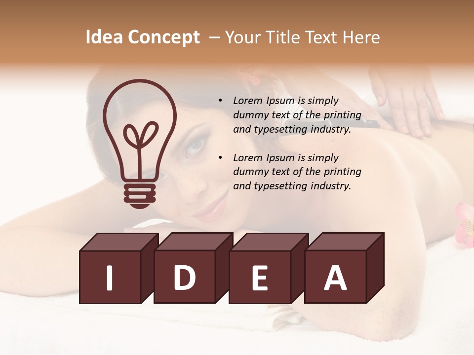 Therapist Stone Health PowerPoint Template