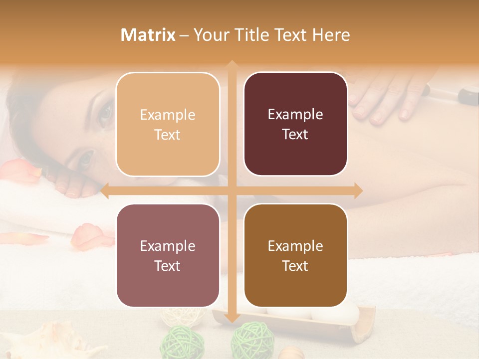 Human Spine Girl PowerPoint Template