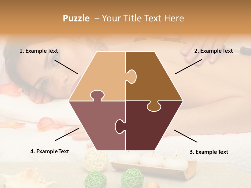 Human Spine Girl PowerPoint Template