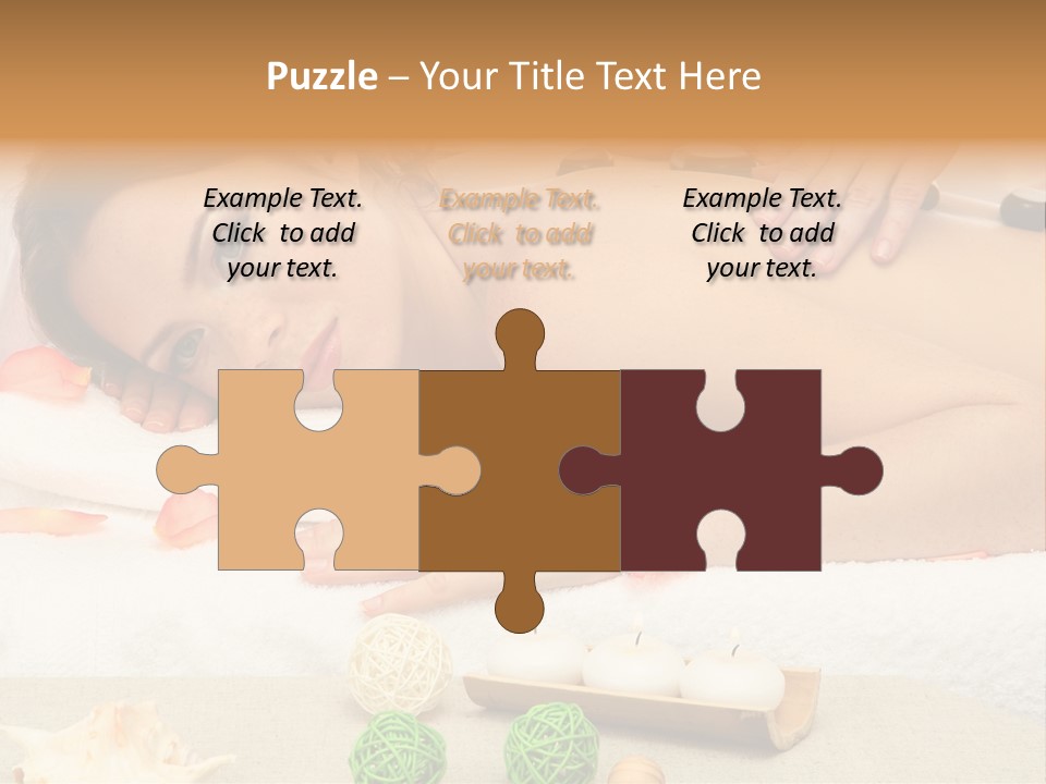 Human Spine Girl PowerPoint Template