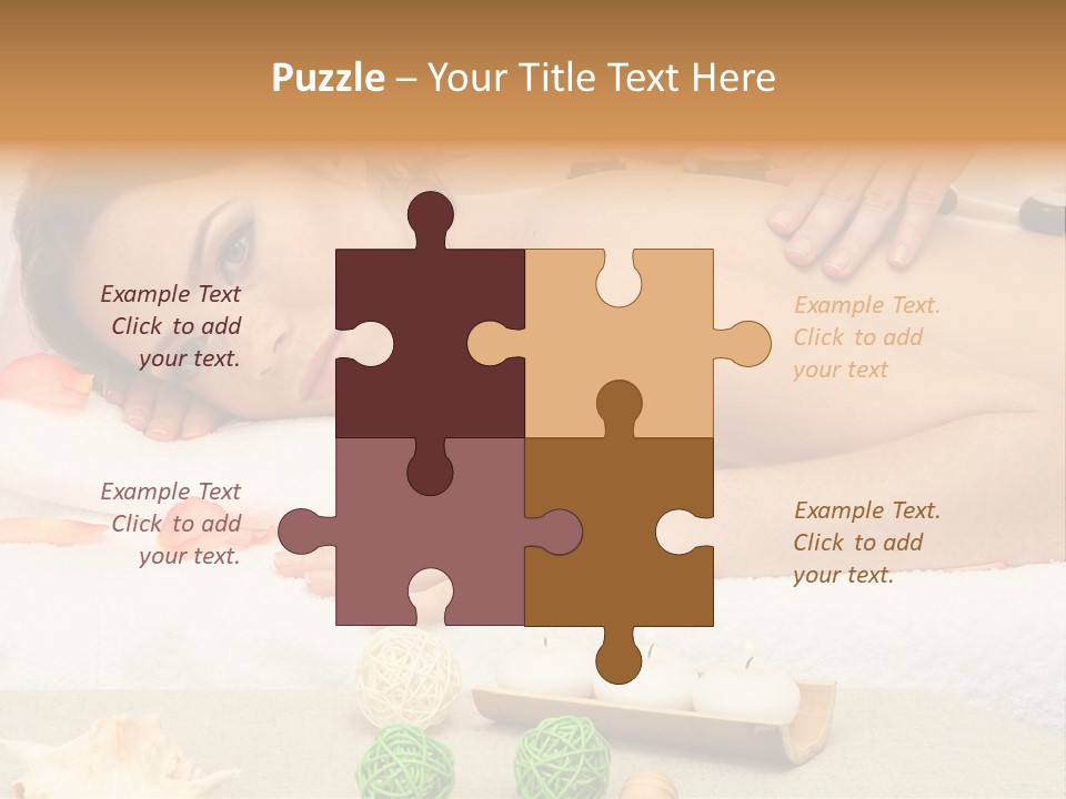 Human Spine Girl PowerPoint Template