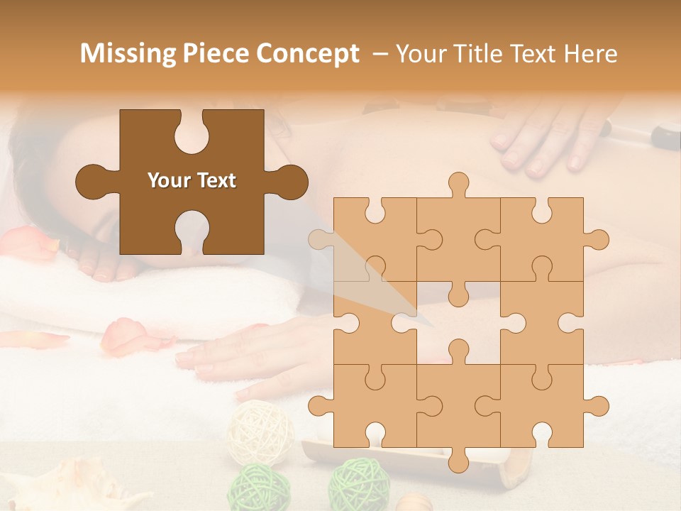 Human Spine Girl PowerPoint Template