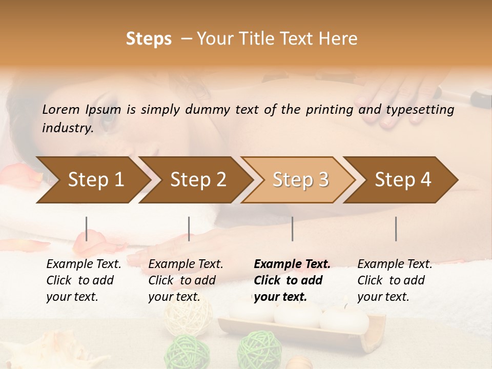 Human Spine Girl PowerPoint Template