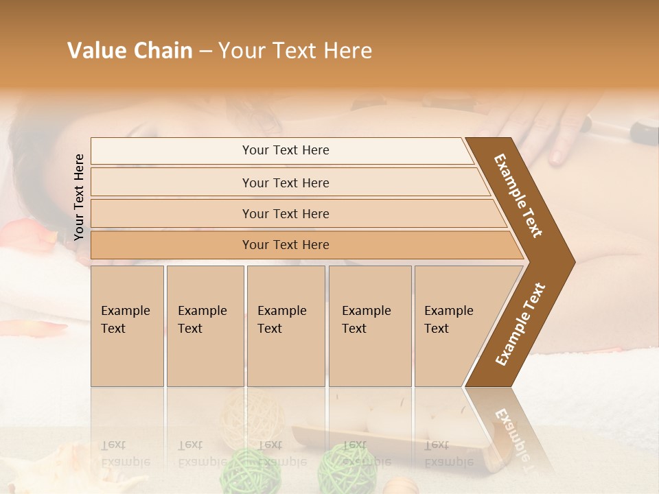 Human Spine Girl PowerPoint Template