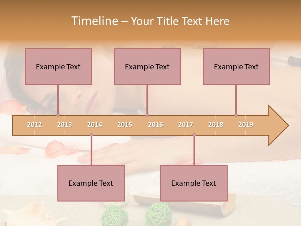 Human Spine Girl PowerPoint Template