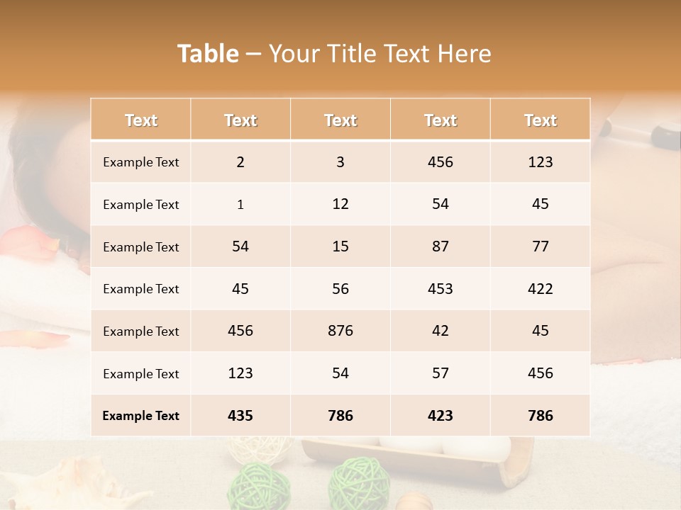 Human Spine Girl PowerPoint Template