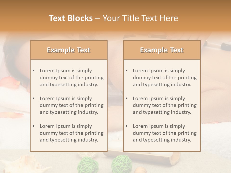 Human Spine Girl PowerPoint Template