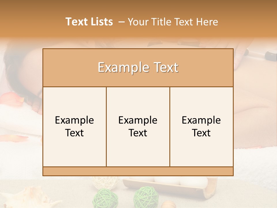 Human Spine Girl PowerPoint Template