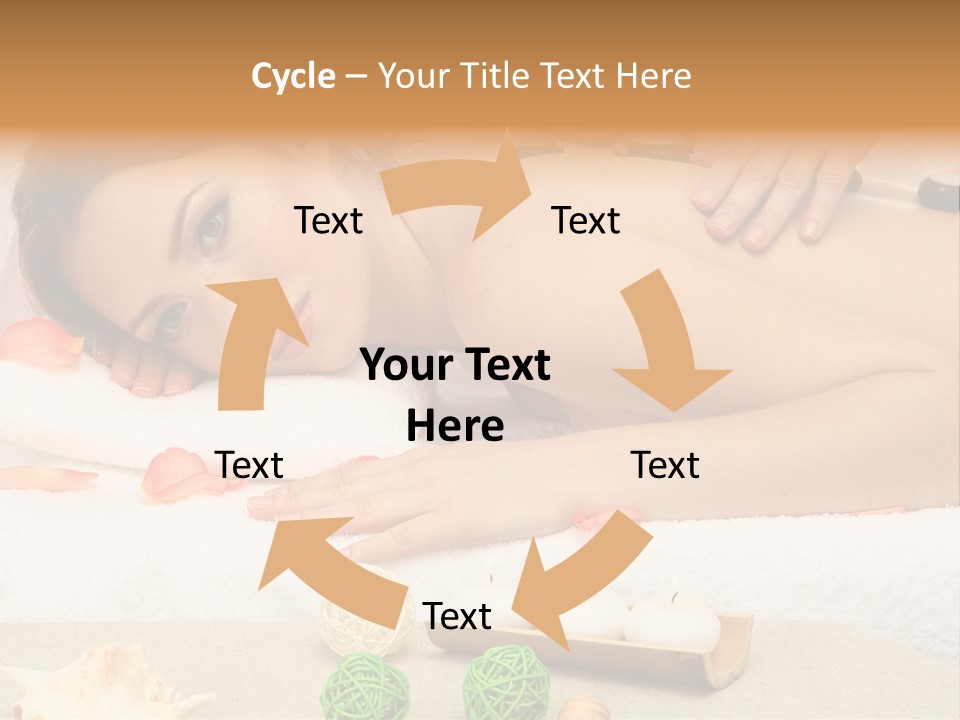 Human Spine Girl PowerPoint Template