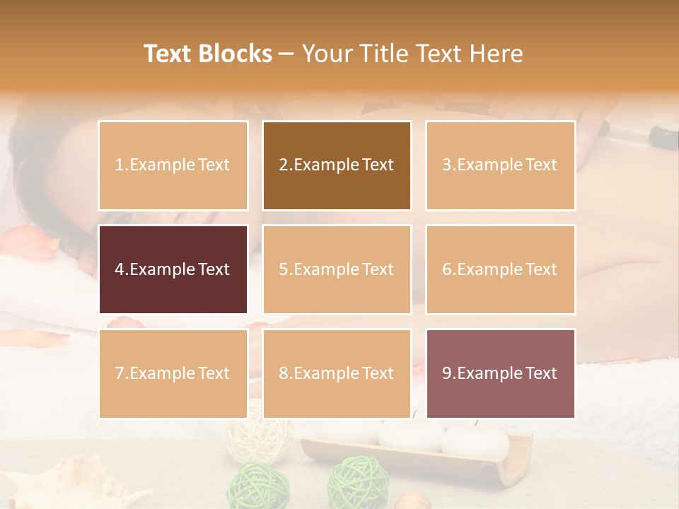 Human Spine Girl PowerPoint Template