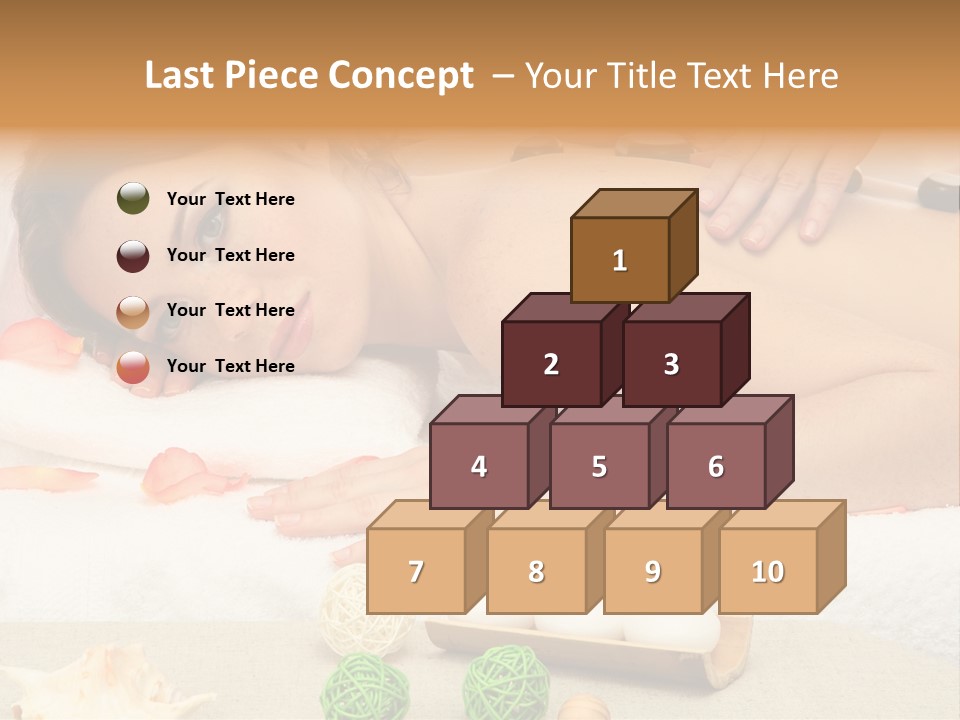 Human Spine Girl PowerPoint Template