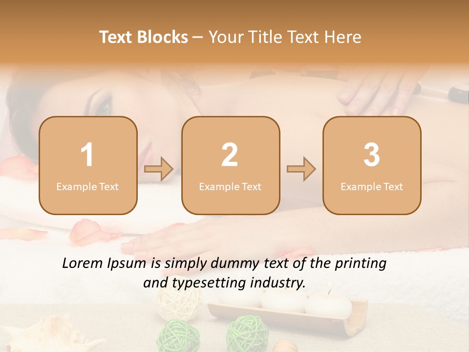 Human Spine Girl PowerPoint Template