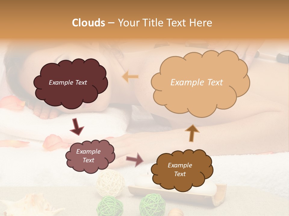 Human Spine Girl PowerPoint Template