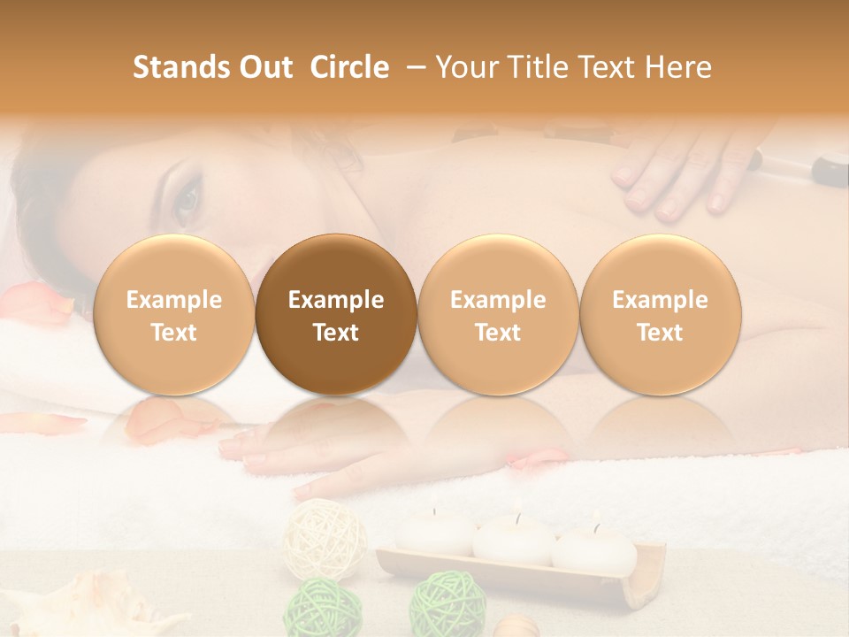 Human Spine Girl PowerPoint Template