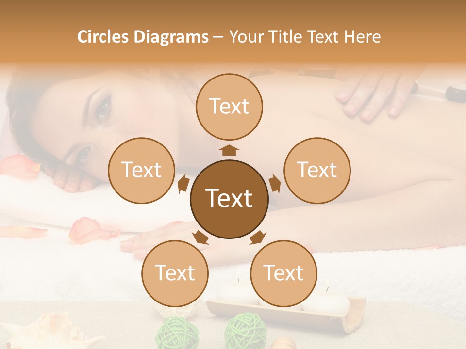 Human Spine Girl PowerPoint Template