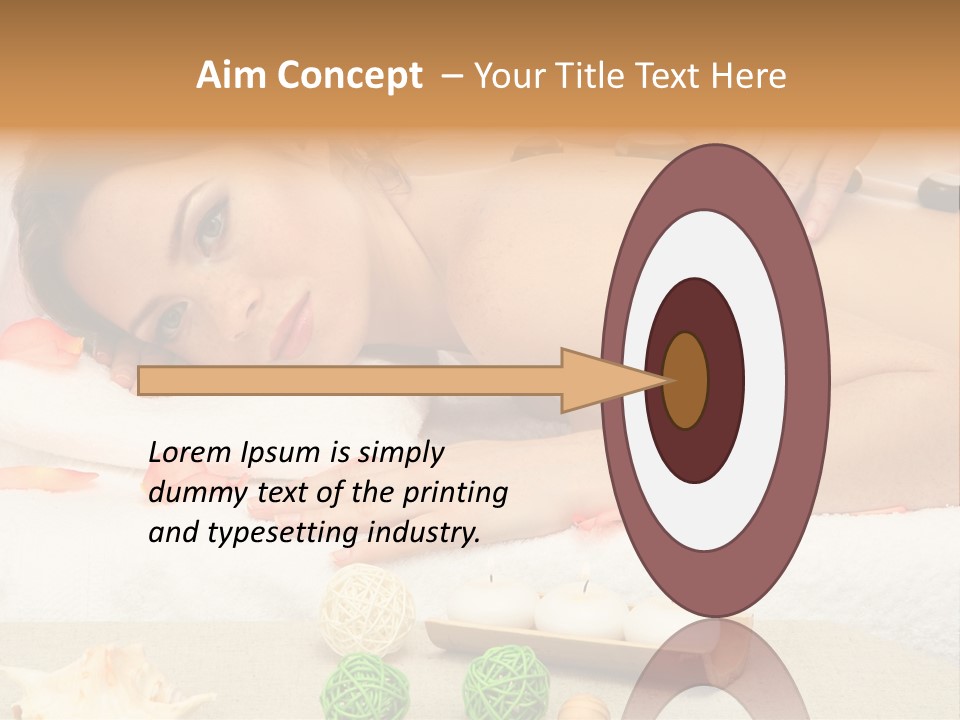 Human Spine Girl PowerPoint Template