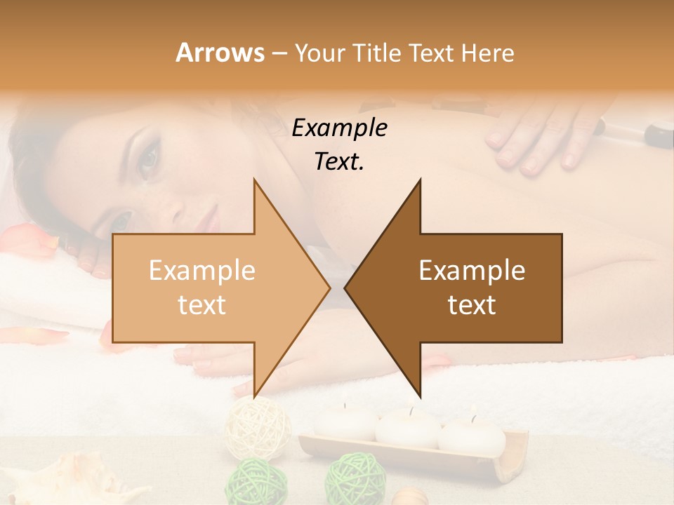 Human Spine Girl PowerPoint Template