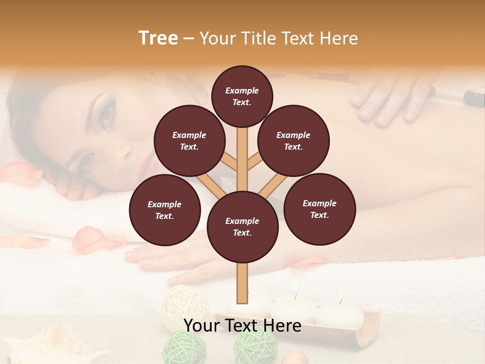 Human Spine Girl PowerPoint Template