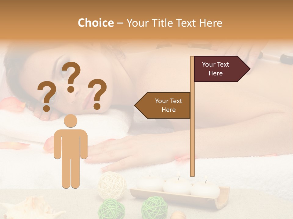 Human Spine Girl PowerPoint Template