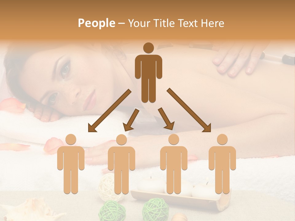 Human Spine Girl PowerPoint Template