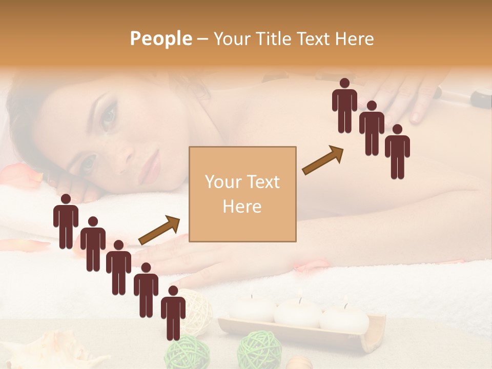 Human Spine Girl PowerPoint Template