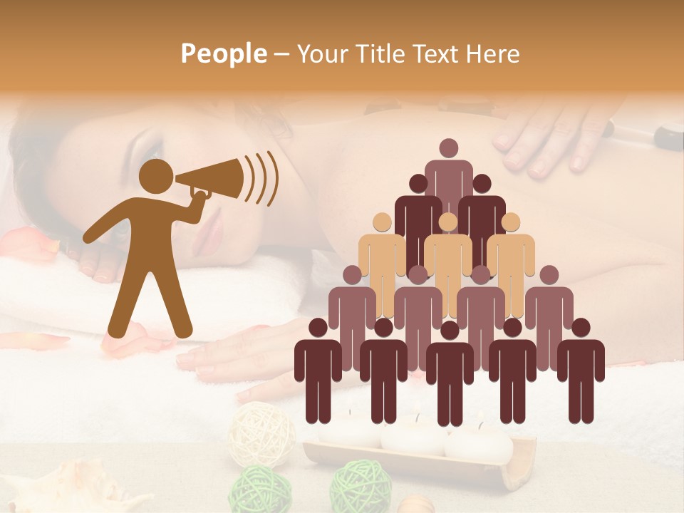 Human Spine Girl PowerPoint Template