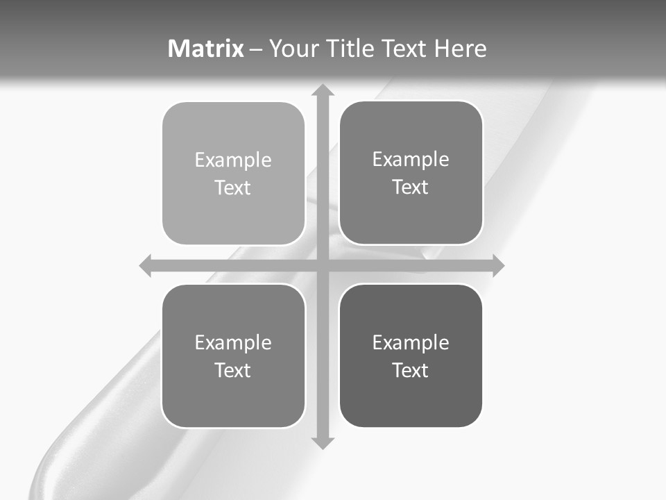 Steel Ware Steel Knife Stainless Steel PowerPoint Template