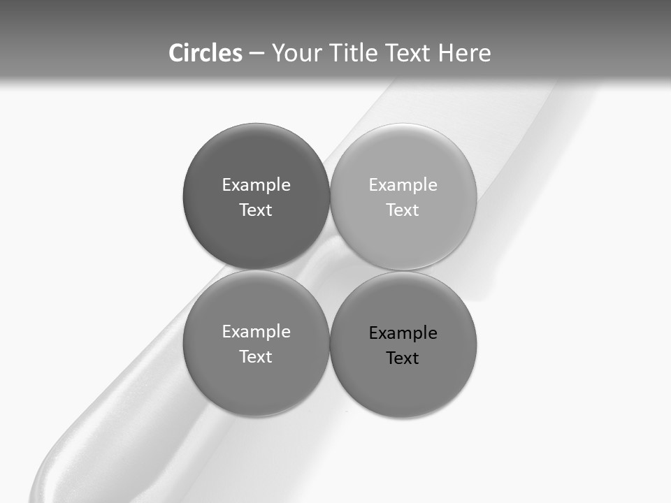 Steel Ware Steel Knife Stainless Steel PowerPoint Template