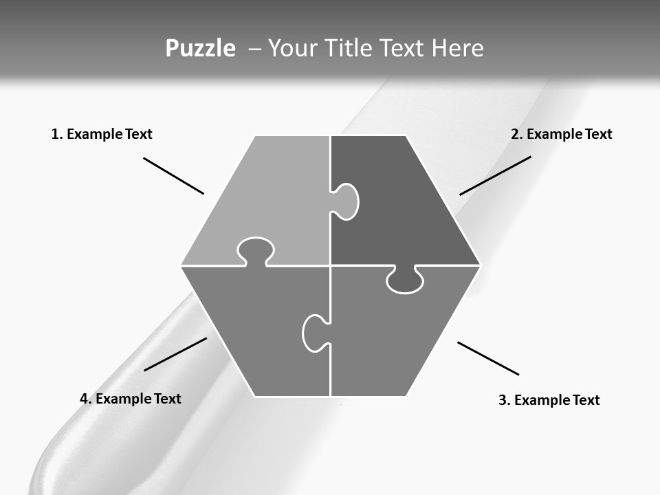 Steel Ware Steel Knife Stainless Steel PowerPoint Template