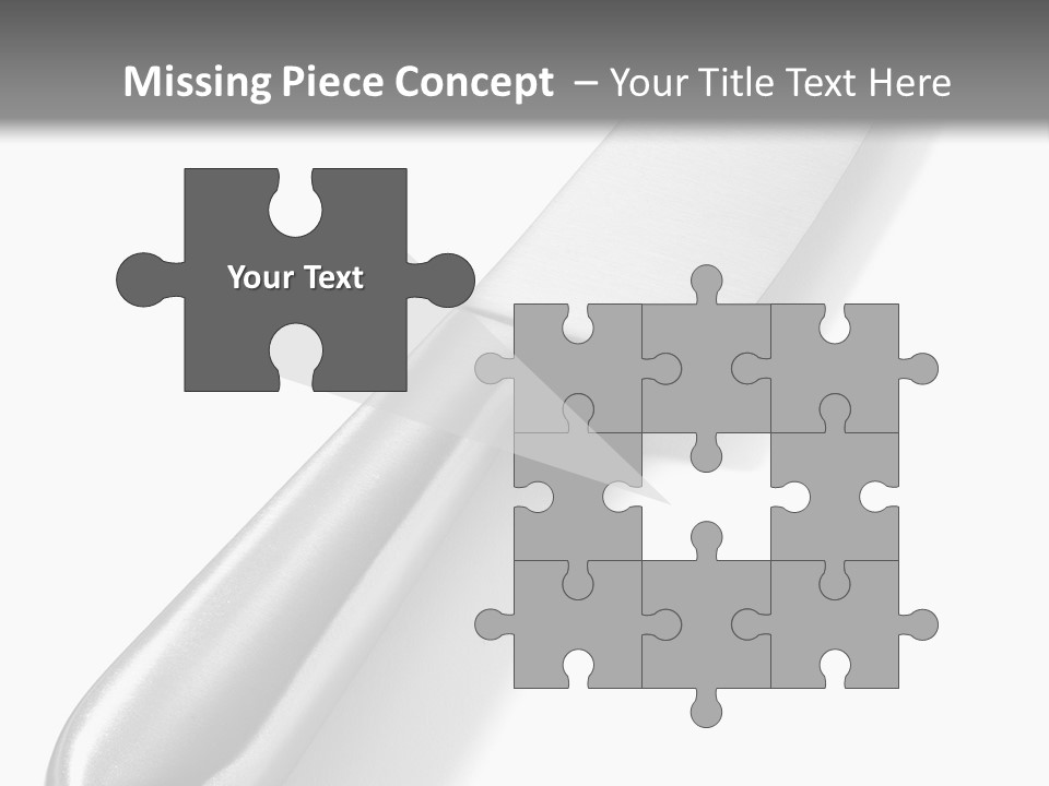 Steel Ware Steel Knife Stainless Steel PowerPoint Template