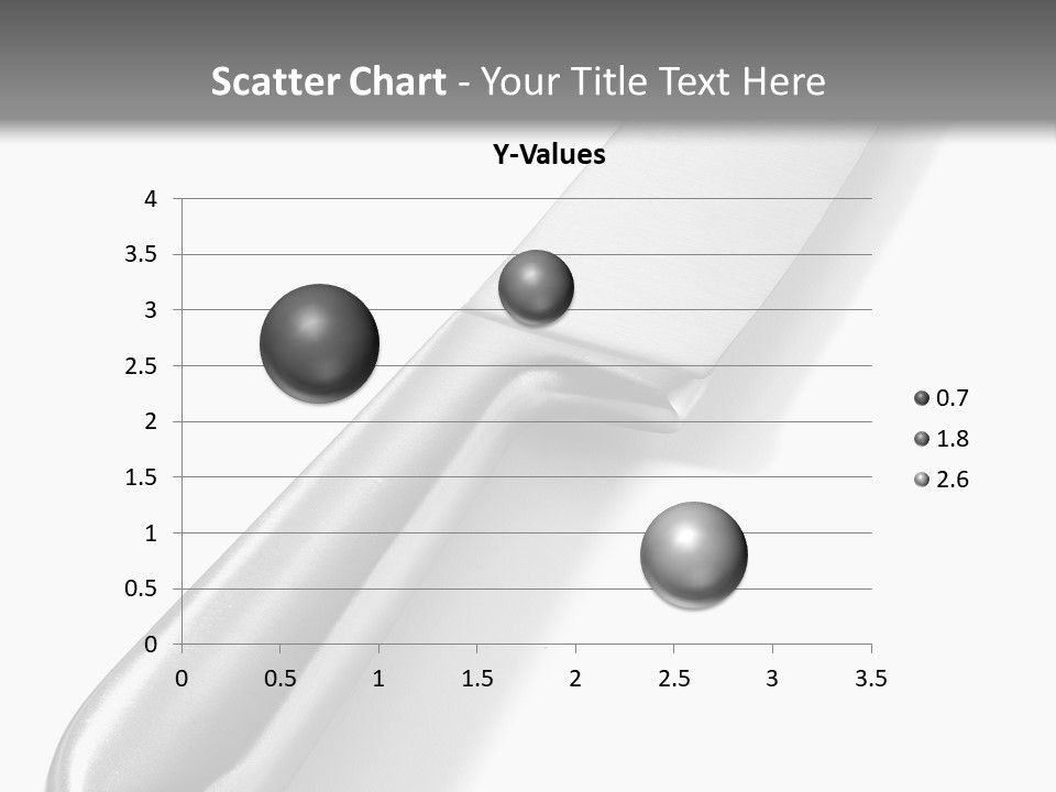 Steel Ware Steel Knife Stainless Steel PowerPoint Template