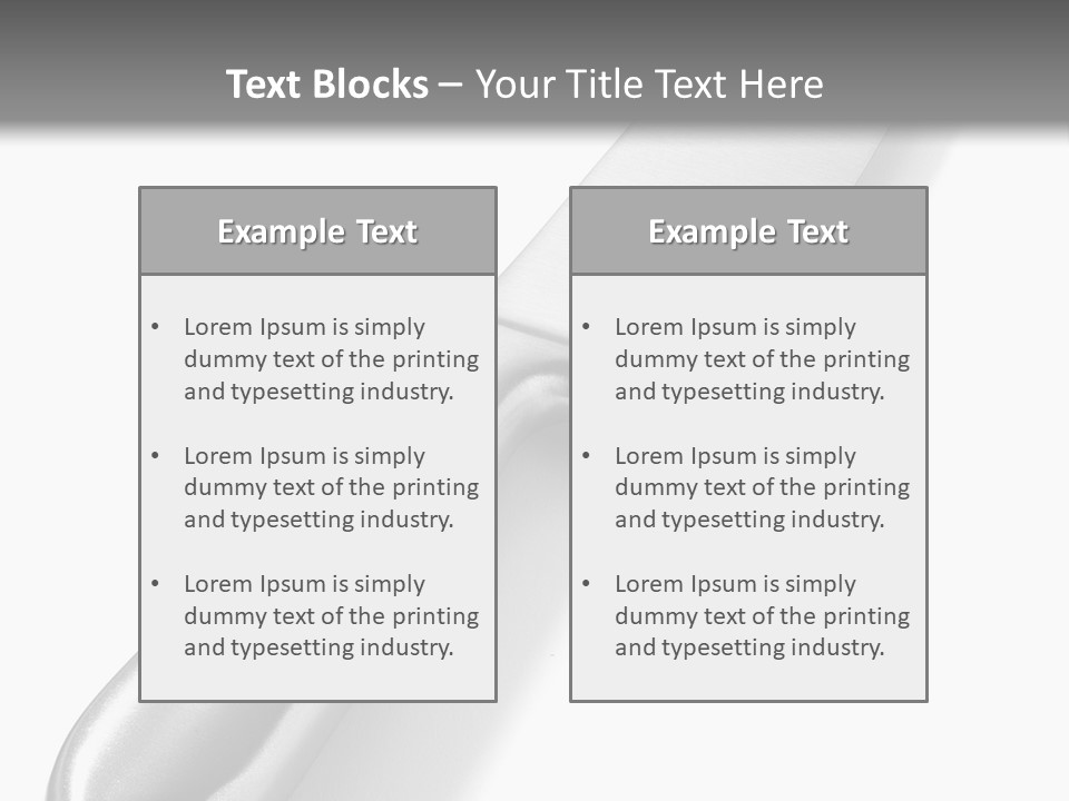 Steel Ware Steel Knife Stainless Steel PowerPoint Template