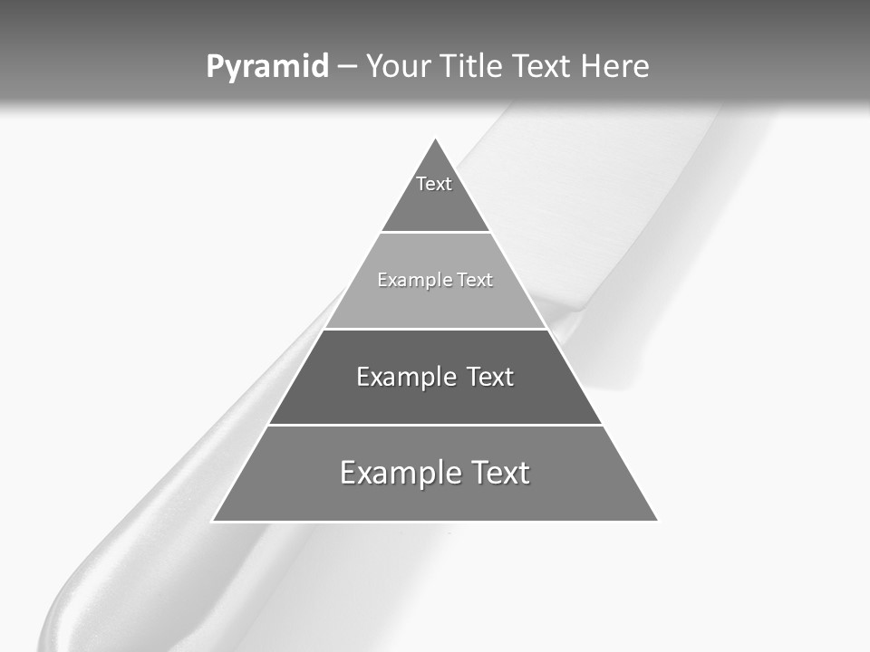 Steel Ware Steel Knife Stainless Steel PowerPoint Template