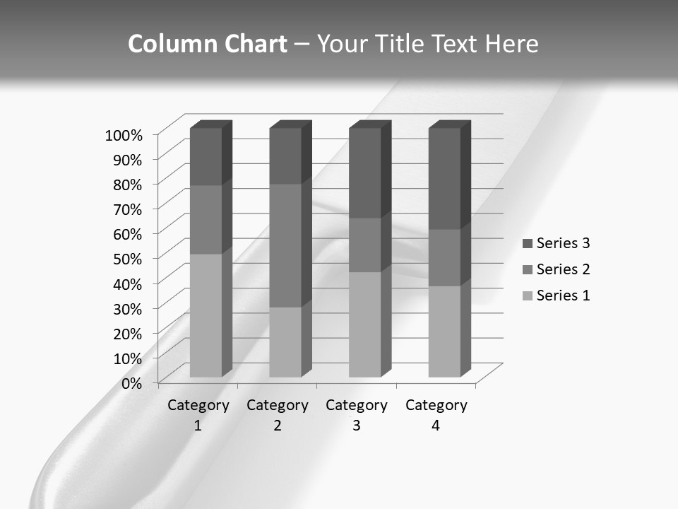 Steel Ware Steel Knife Stainless Steel PowerPoint Template