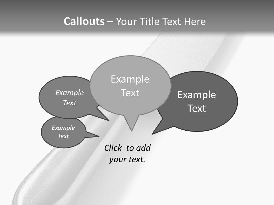 Steel Ware Steel Knife Stainless Steel PowerPoint Template