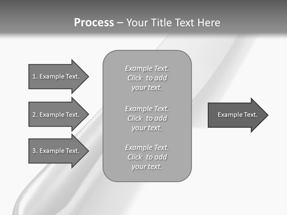 Steel Ware Steel Knife Stainless Steel PowerPoint Template