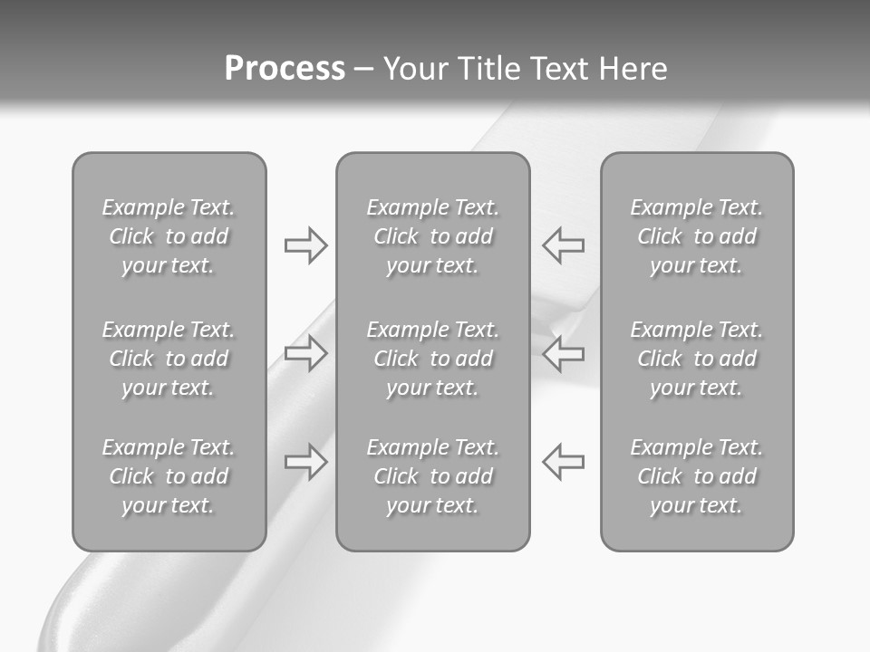 Steel Ware Steel Knife Stainless Steel PowerPoint Template