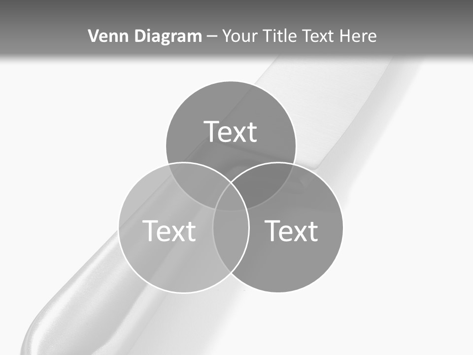 Steel Ware Steel Knife Stainless Steel PowerPoint Template