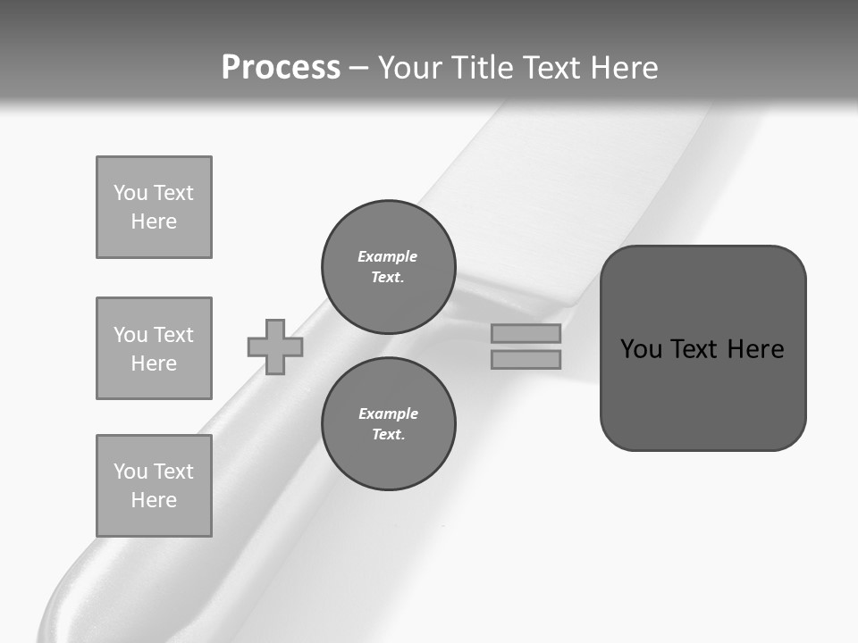 Steel Ware Steel Knife Stainless Steel PowerPoint Template