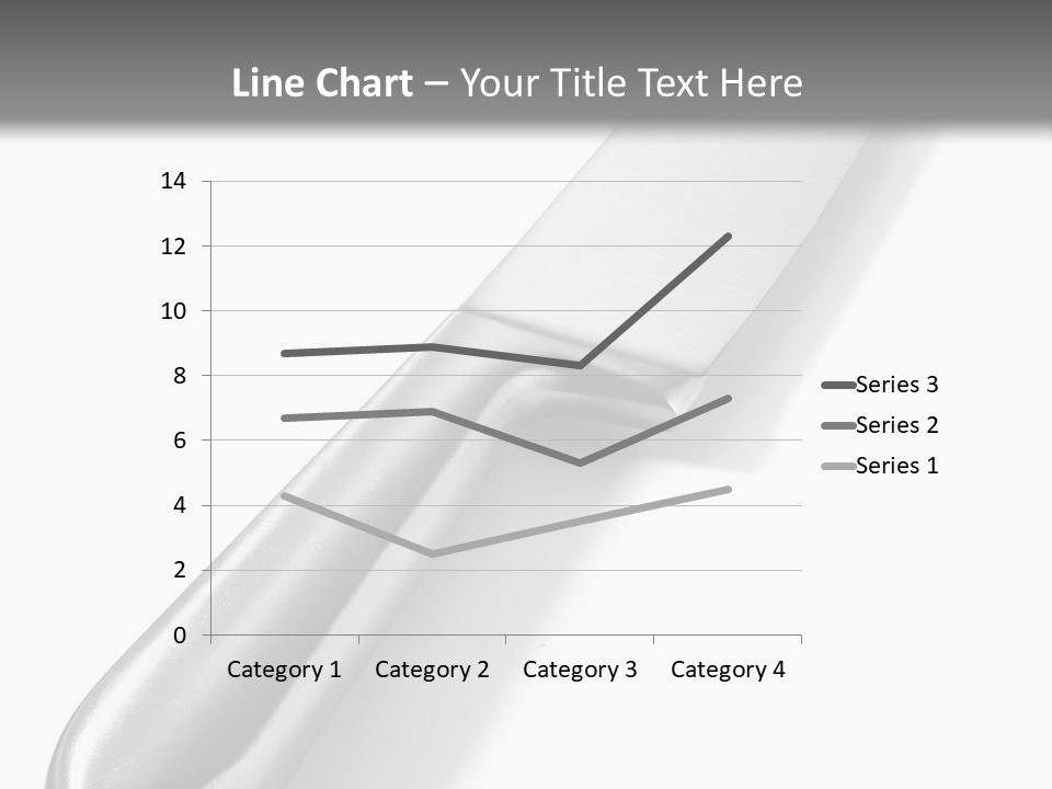 Steel Ware Steel Knife Stainless Steel PowerPoint Template