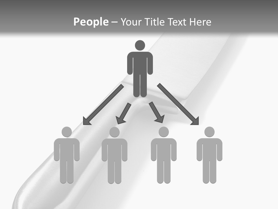 Steel Ware Steel Knife Stainless Steel PowerPoint Template